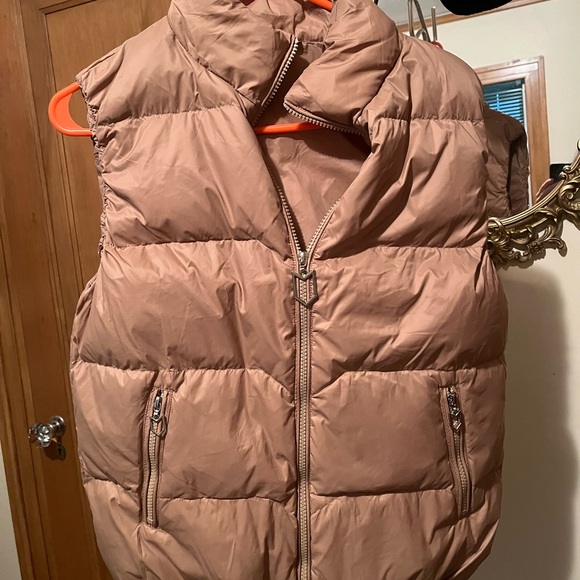 Tan Puffer Vest - Picture 1 of 1
